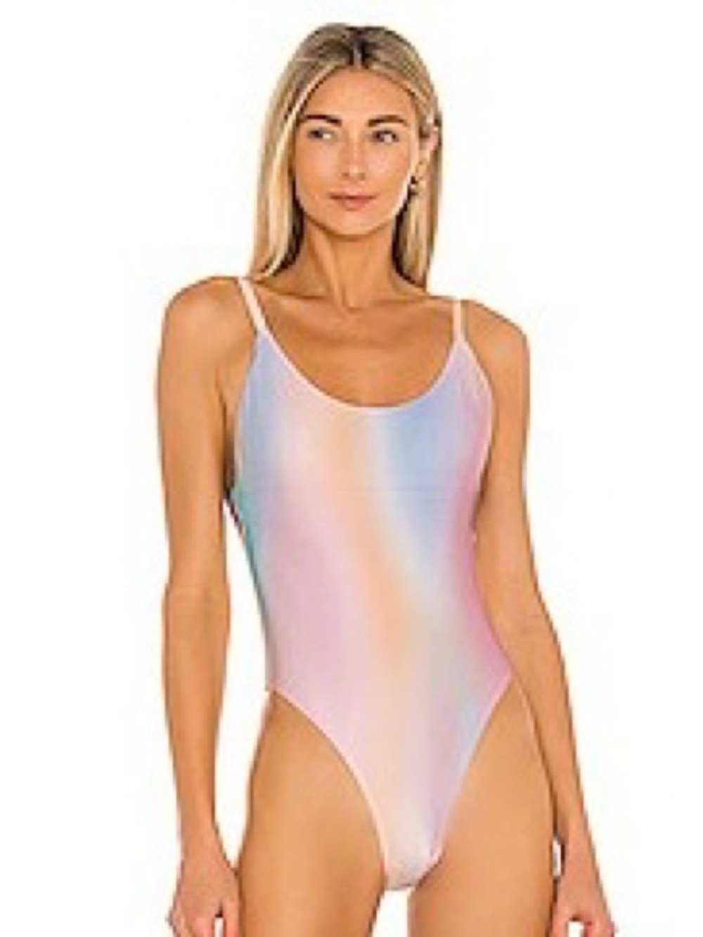 PQ Swim Golden Hour Scoop One-Piece Swimsuit